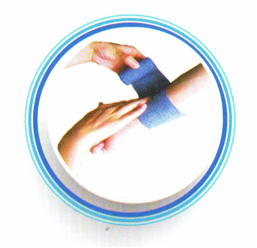 7.5cm x 3.6m blue cold bandage 7.5 سم × 3.6 متر ضمادة باردة زرقاء