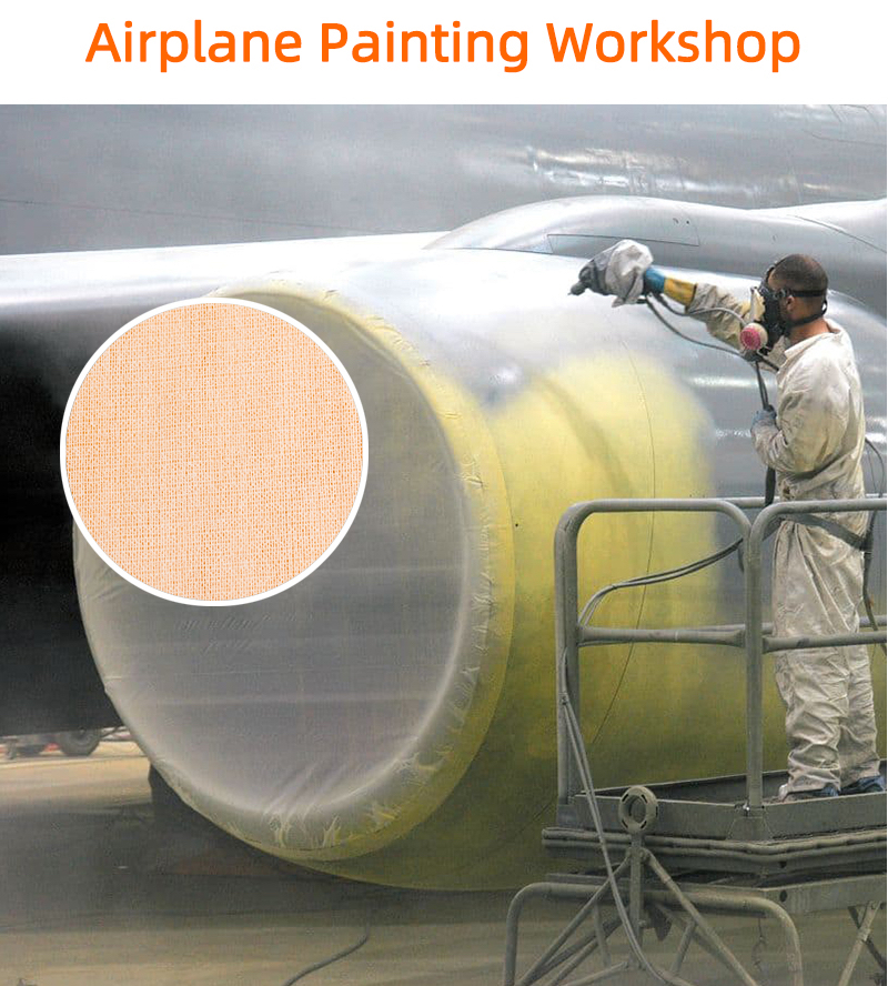 Tack Cloth for Airplane Painting قماش تك لطلاء الطائرات
