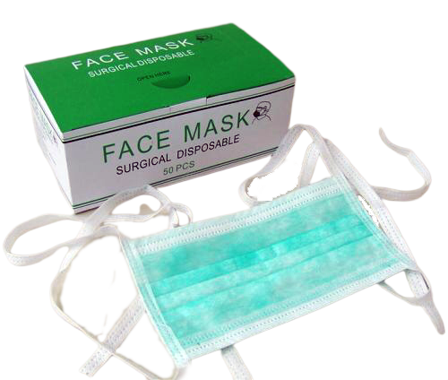 اختر قناع الوجه المربوط للحماية الجراحية