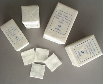 شاش معقم ناعم لعدوى الجلد