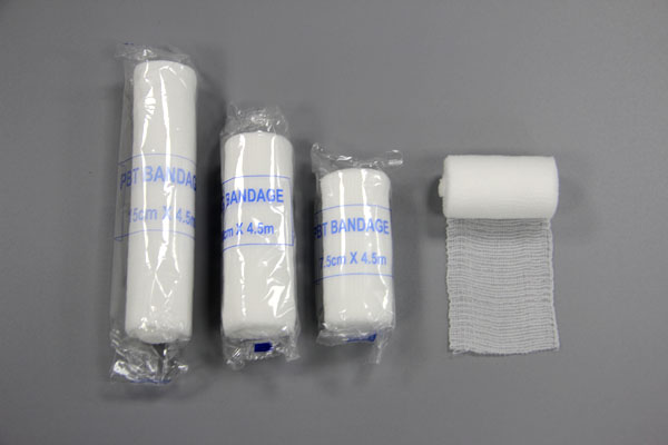 الشاش الأبيض المطابق لقروح السرير