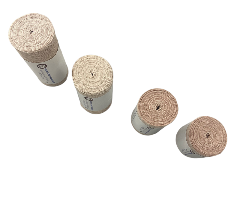 ضمادة ضغط قصيرة قابلة للتمدد