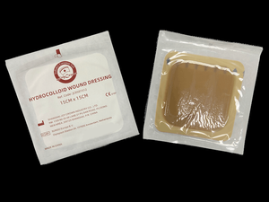 الصين الصانع Hydrocolloid Wound Dressing 10 Pack مع الحدود 4 '× 4' ضمادات غروانية كبيرة التصحيح مع ذاتية اللصق سريعة الشفاء لقرحة حروق حب الشباب العناية بحب الشباب مقاوم للماء