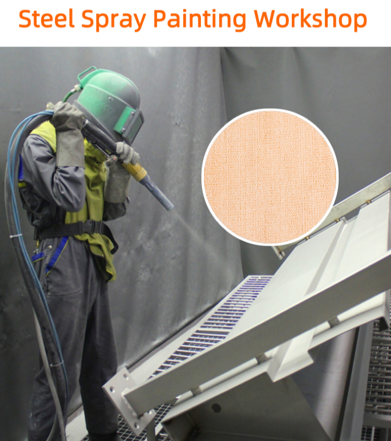 قماش شاش قطني لطلاء رذاذ الصلب