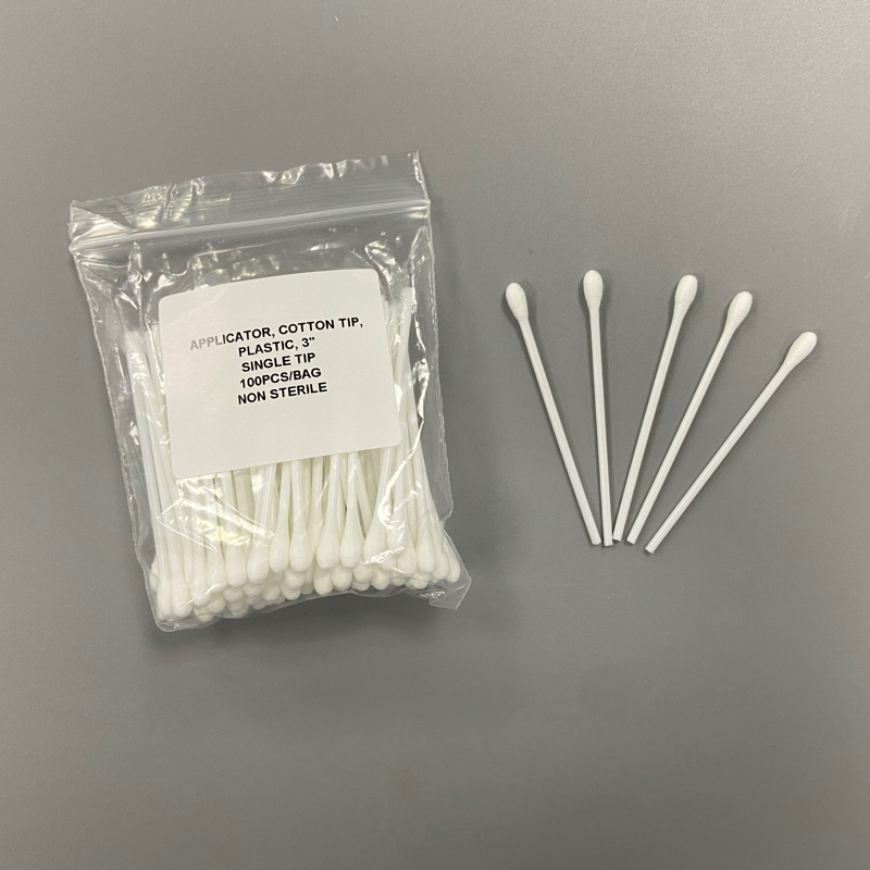 3 'أعواد قطن بلاستيكية